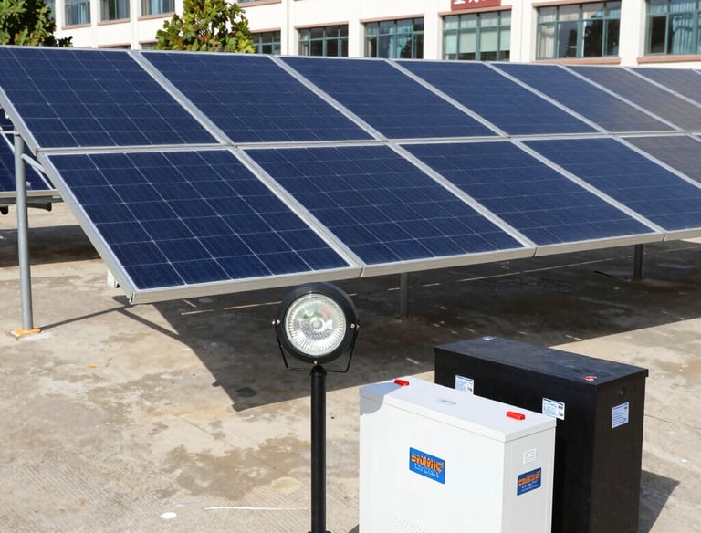 Electrical supplies including wires, switches, and circuit breakers displayed professionally.