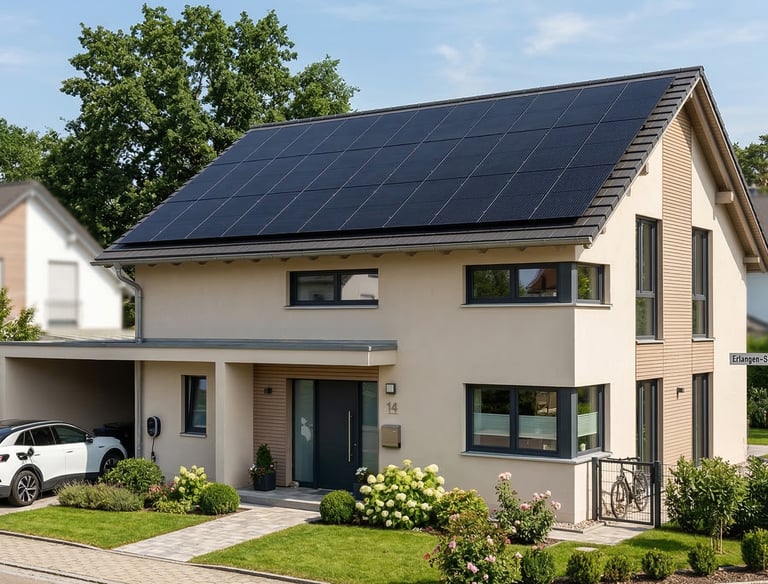 Photovoltaik, Solarmodule, Erlangen