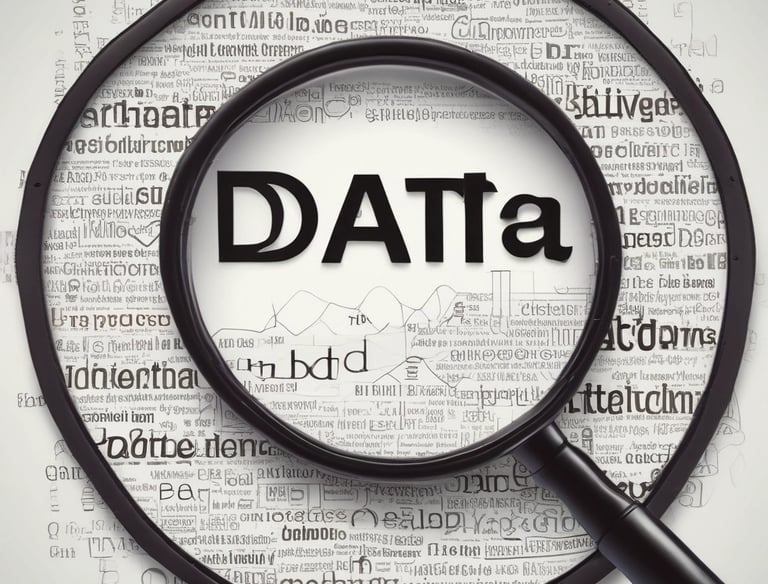 A professional analyzing complex data patterns on multiple monitors.