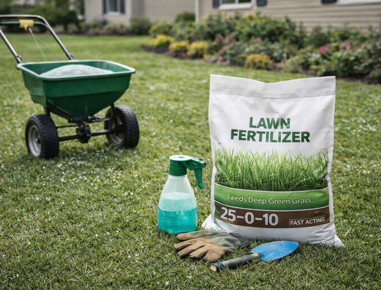Lawn fertilization service in Garner NC