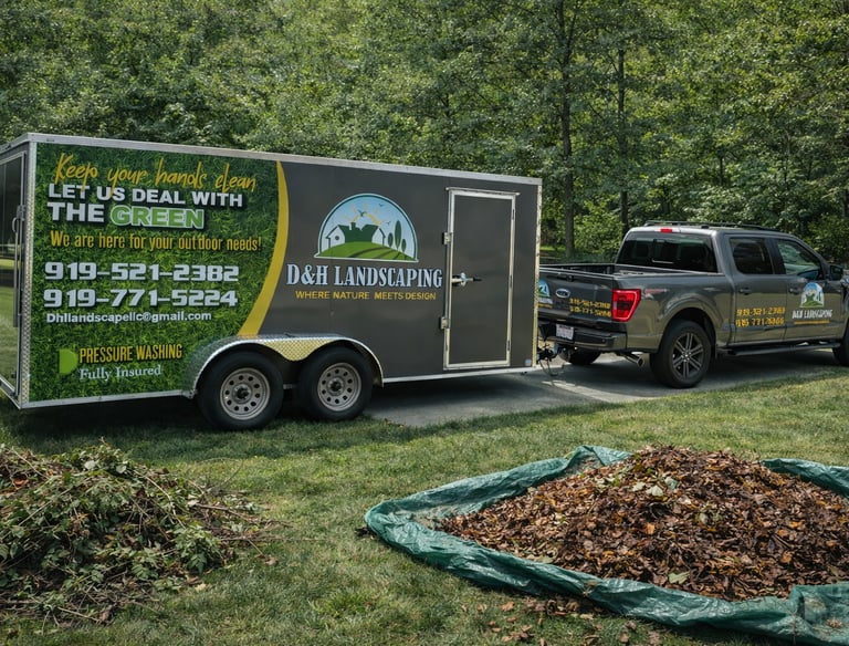 Yard clean up service in Garner NC