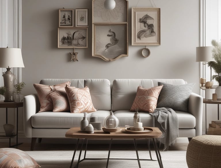 Nature-inspired decoration in a Balinese setting.