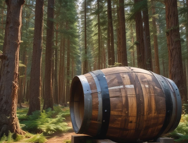 A group of friends clinking whiskey glasses at a cozy tasting event in a rustic Washington venue.