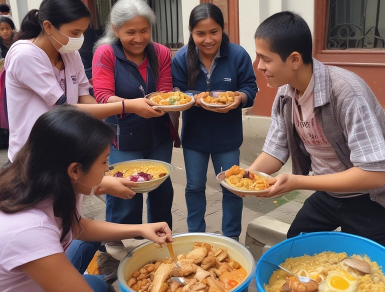A group of enthusiastic youth presenting their entrepreneurial ideas in a contest.