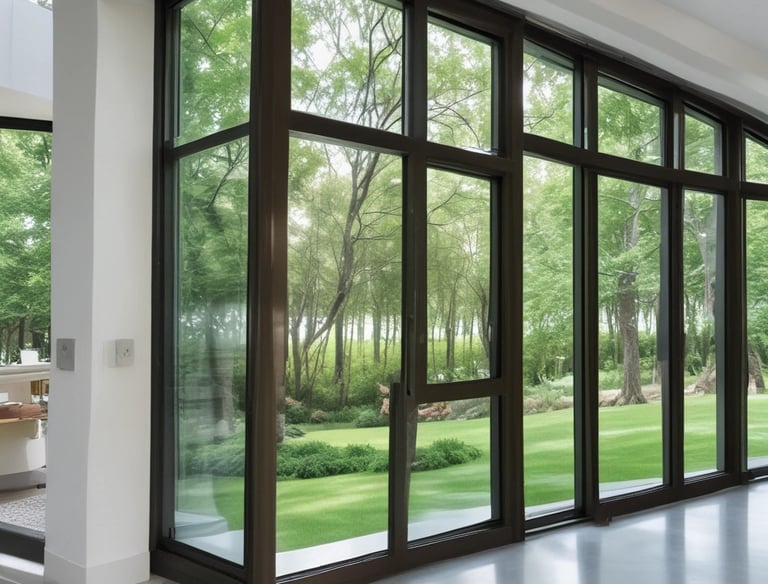 Technician installing a sleek, energy-efficient HVAC unit in a modern New York City apartment.