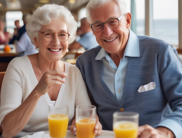 A modern office space with a funky black and white decor and a laptop showing mortgage rates.
