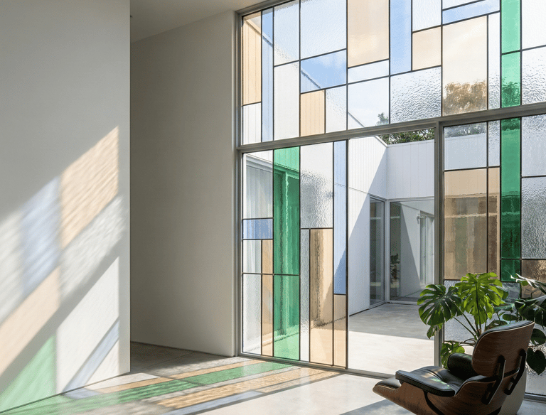 Conférence en entreprise - Architecture et décoration - Vitrail