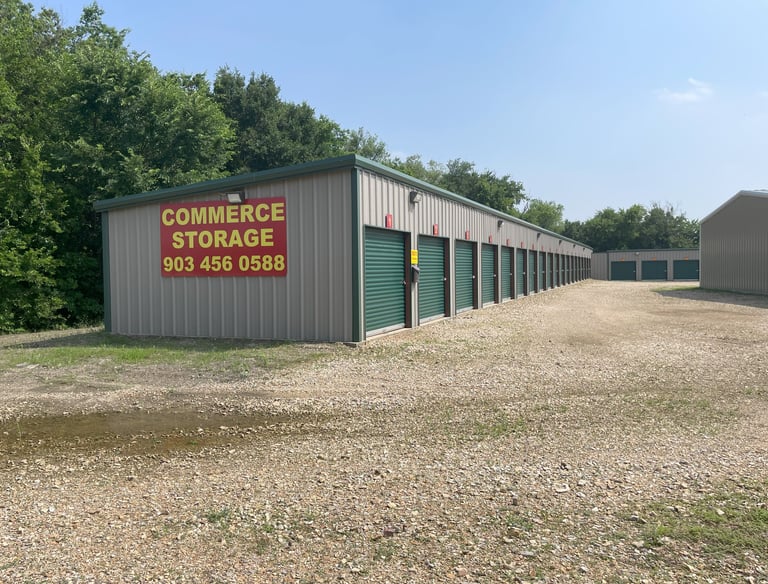Self Storage Commerce Storage Sign