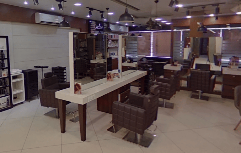 An image showing interiors of Kerstin Professional makeup Studio in Karnal