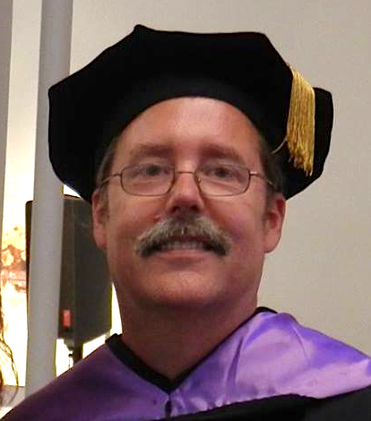 Image of Craig Chalquist in regalia.