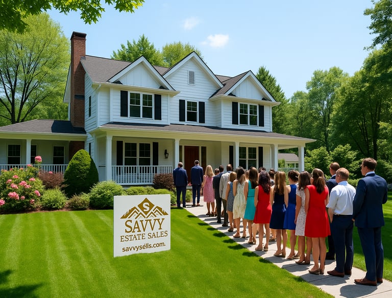 Savvy Estate Sales is a must for successful estate sales marketing and advertising