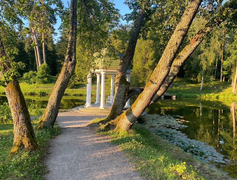 Palmse Mois (chateau) Lac - Estonie