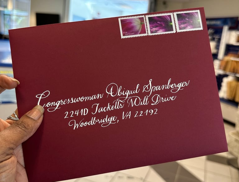 Envelope addressing