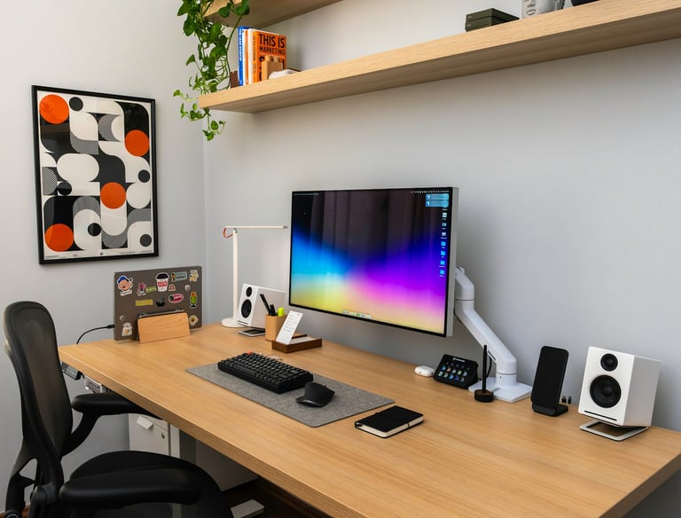 desk assembly