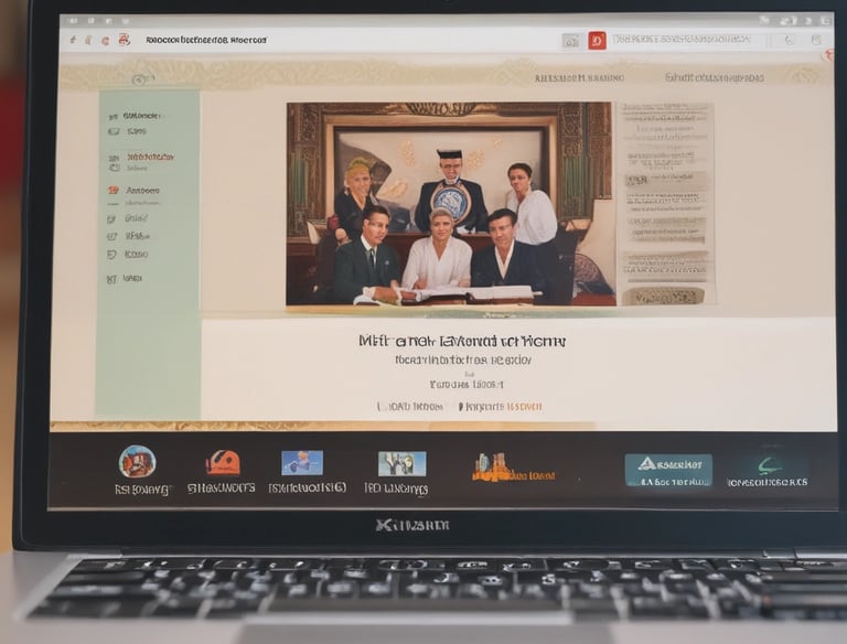 A screenshot of an engaging online course interface.