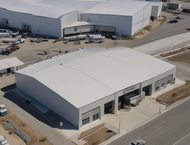 A modern apartment building with large windows.