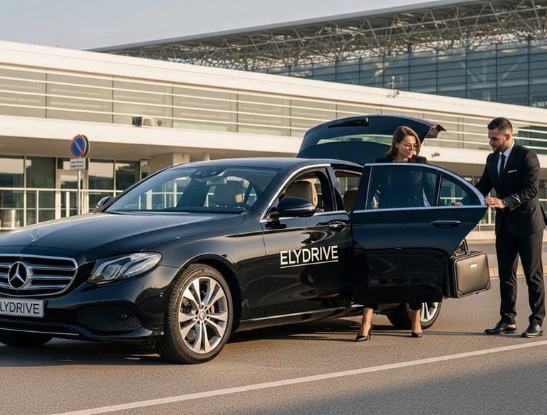 <img src="chauffeurpriveetaxi.webp" alt="Transfert aéroport ElyDrive avec chauffeur privé en Mercedes Classe  à Bourg-en-Bres