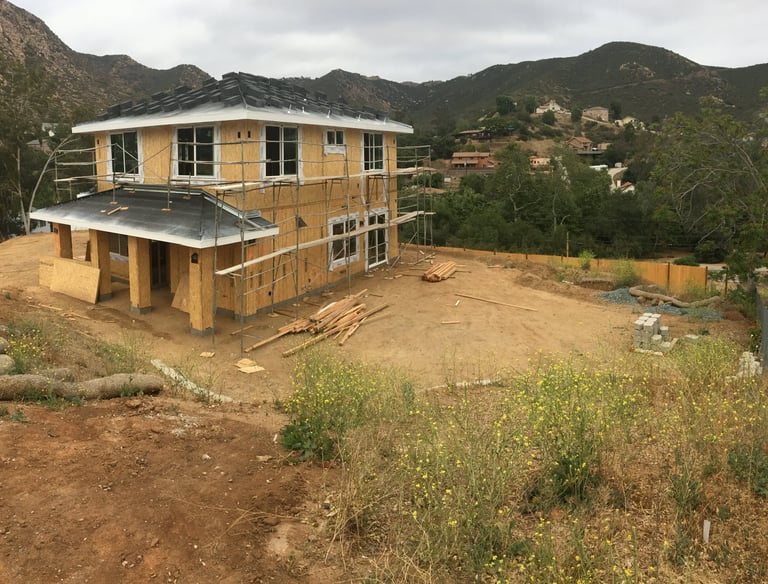 Custom Home in Harbison Canyon