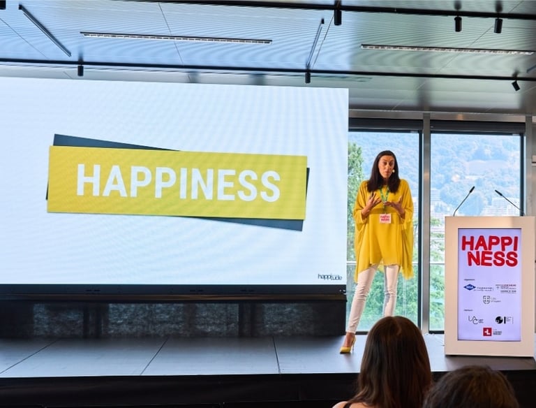 Aurelie Litynski Signature Keynote on Positive Psychology to Boost Employee's Happiness aPerformance