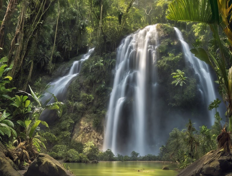 a man walking up a snow covered hill