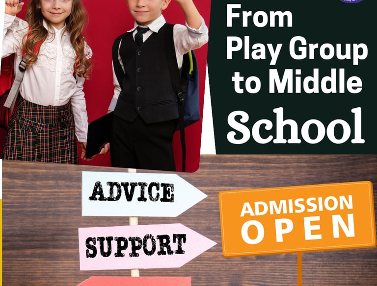 future Champs Academy Dholpur a group of children and adults in school uniforms and uniforms