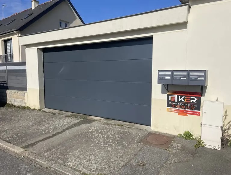 installation porte de garage Mordelles