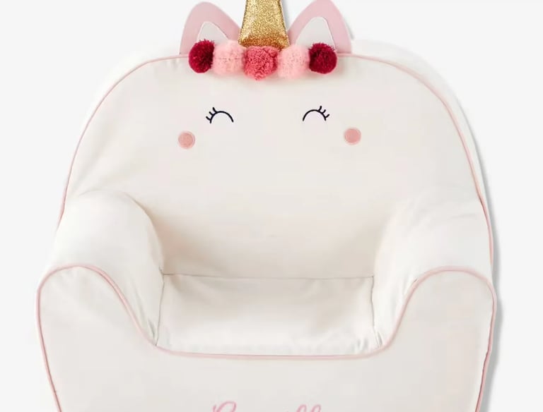 fauteuil personnalisable licorne