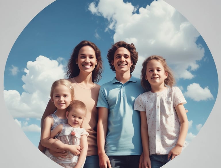 Several overlapping posters with bold text in Vietnamese advertising financial services. Some numbers are highlighted in red, indicating contact information. The posters are worn and layered on a rough urban surface.