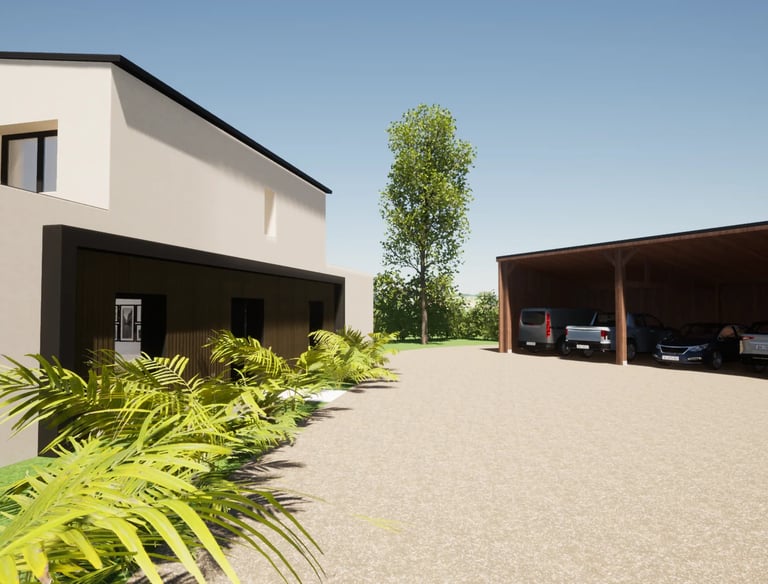 Visuel projet de construction Saint-Malon-sur-Mel