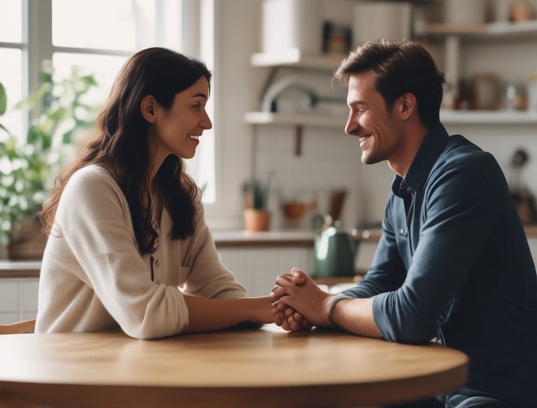 A young child is crying in the foreground, standing on rubble with a severely damaged building in the background. Two other children are visible climbing over the debris. The scene reflects chaos and destruction, possibly due to conflict or natural disaster.
