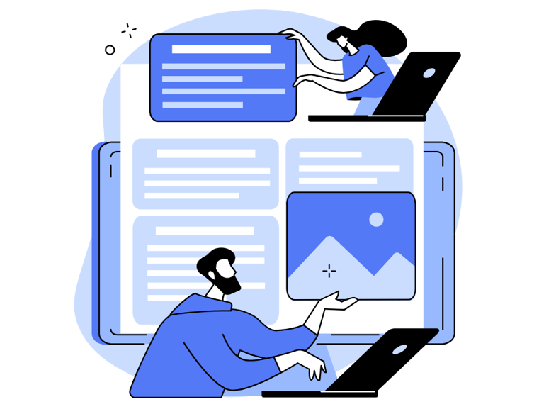Création de site dessin