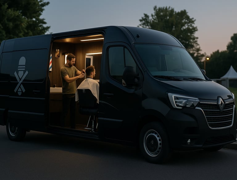 Barber truck extérieur