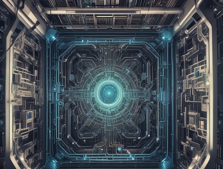 An optical backplane showcasing high-speed connections.