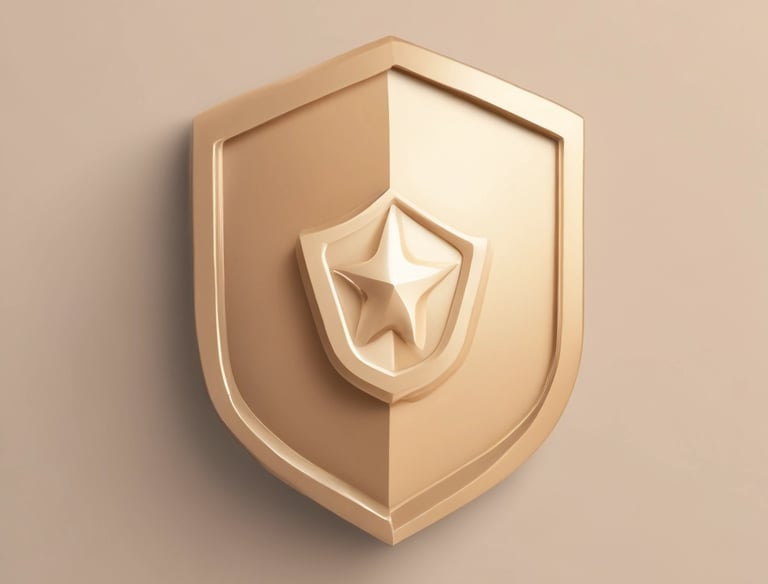 Icon of a shield symbolizing a trusted and established brand.