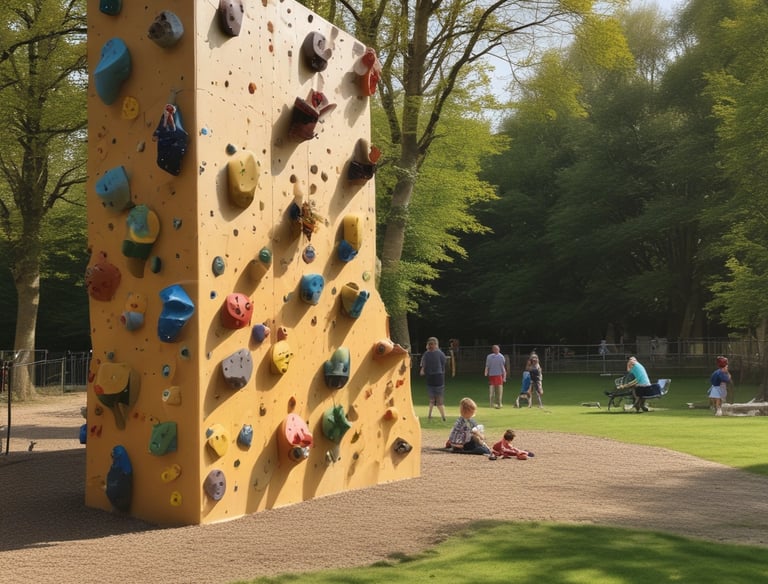 a man riding a skateboard down a street next to tall buildings