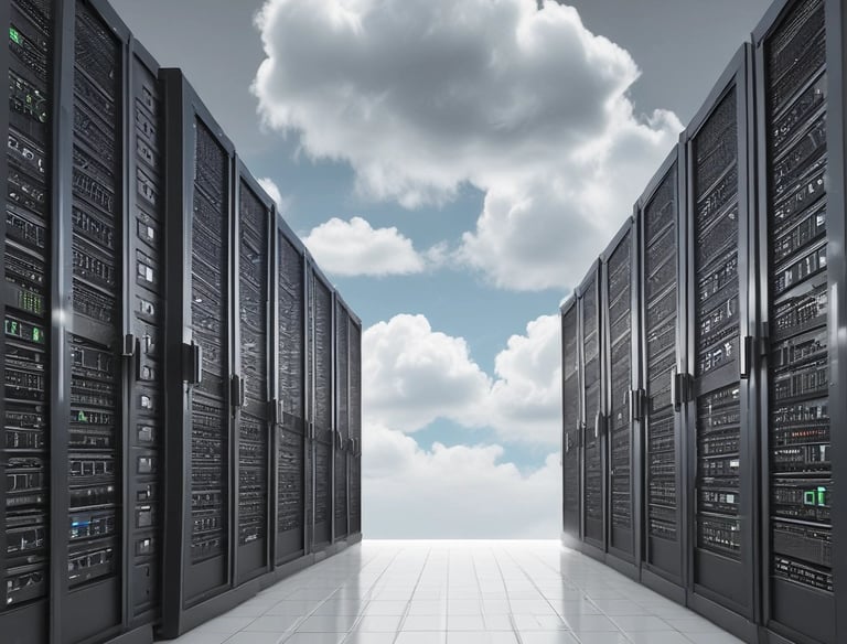 a man riding a skateboard down a street next to tall buildings