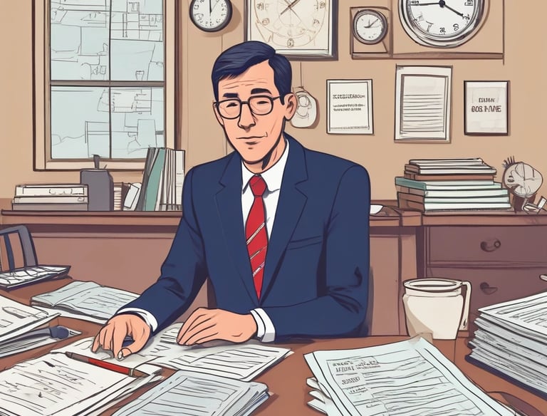 a pen sitting on top of a tax form