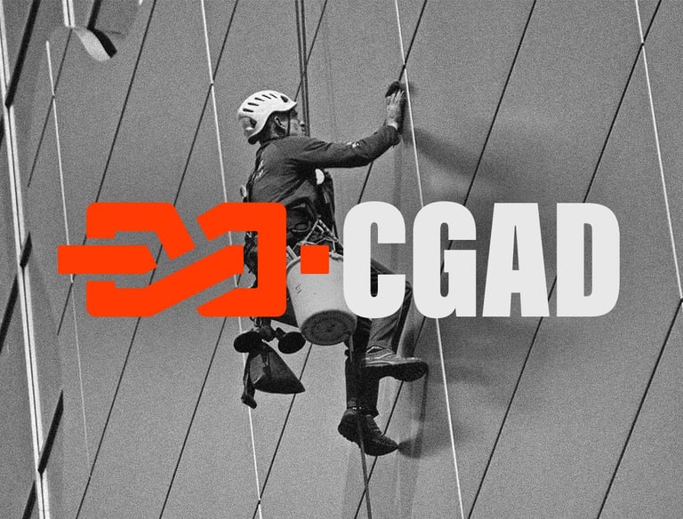 cgad branding logo cordiste Lille