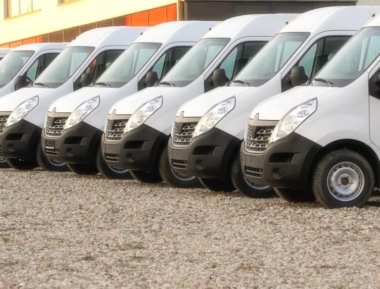 Furgoneta de reparto