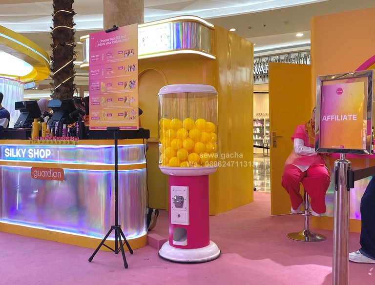 sewa mesin gacha gachapon jakarta