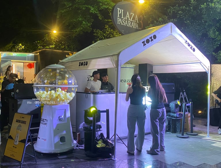 sewa mesin gacha gachapon jumbo