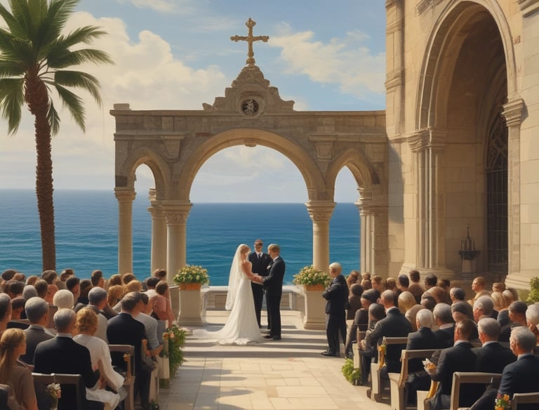 A beautiful wedding venue in Amalfi.