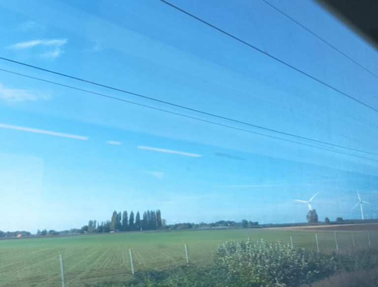 The fields and villages of Northern France