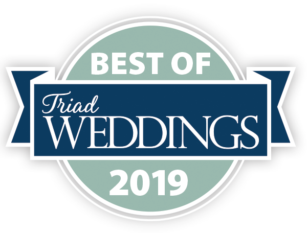Updo's Studio won Triad Wedding's Best of 2019 award.