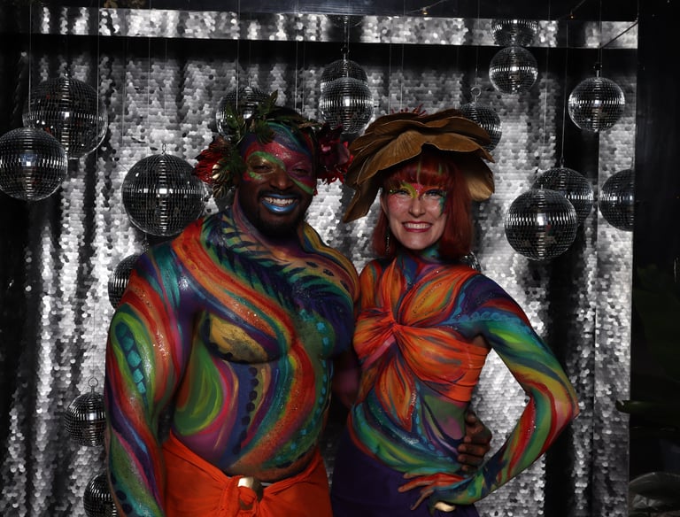 photo booth at big waters land trust