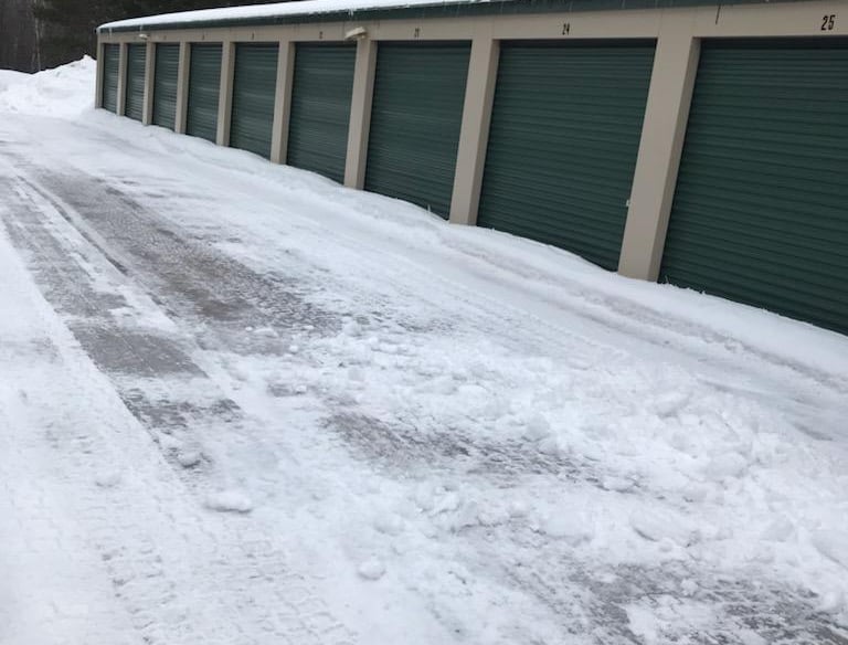Self Storage Units, Hurley, WI - Winter
