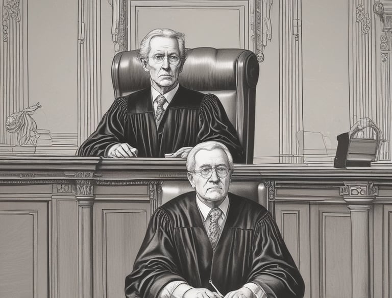 Several uniformed police officers walking along a city street. They are wearing dark uniforms and protective vests, with one carrying a communication device. Urban setting with parked cars and street signs in the background.