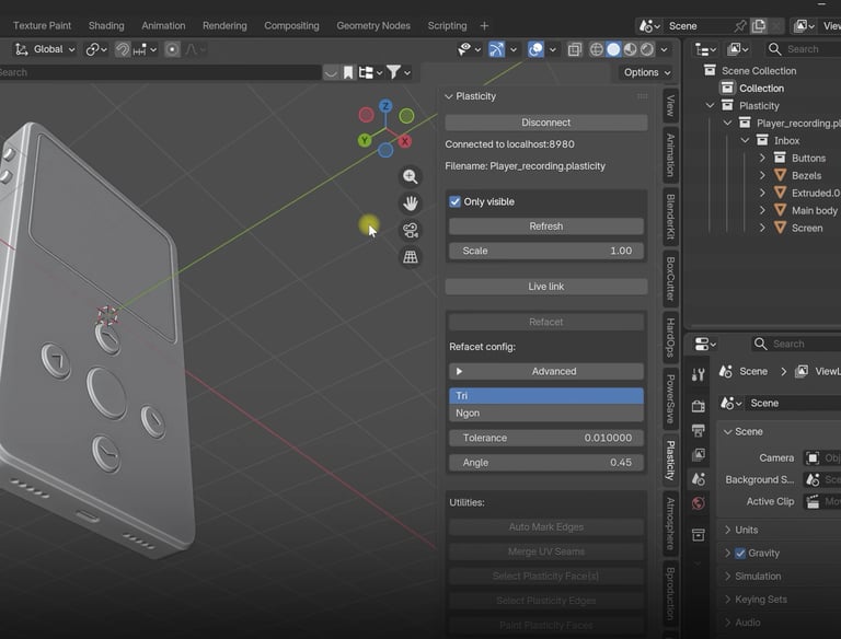 Blender Bridge addon