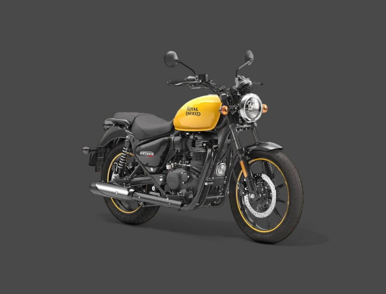 Royal Enfield Meteor 350 cruiser bike rental in Guwahati - Bhara Gari Rentals