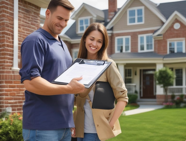 A person is working on a mechanical device outside a dilapidated workshop with a rusted corrugated metal roof. The structure is made of wooden planks with peeling paint and various tools and materials scattered around. A handwritten sign is affixed to a post, and there are several containers and buckets on a wooden table nearby.